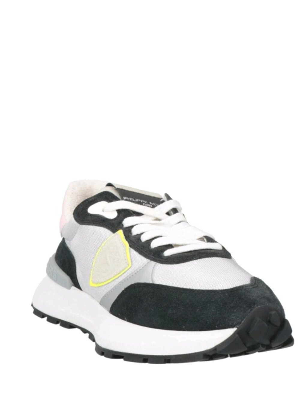 PHILIPPE MODEL Leather Techno Fabric Sneakers US7.5 = EU38 Ortholite